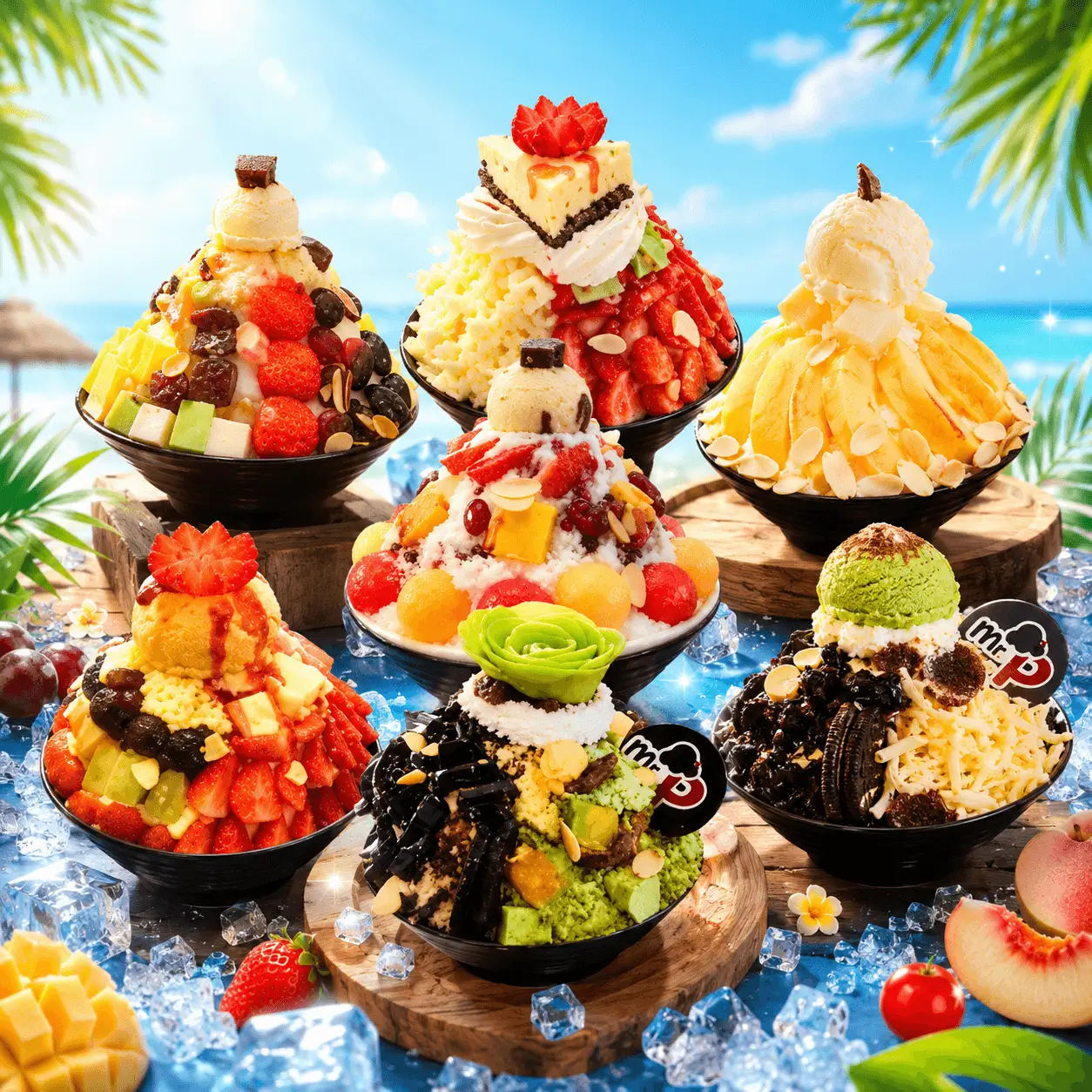 Menu MrP Bingsu
