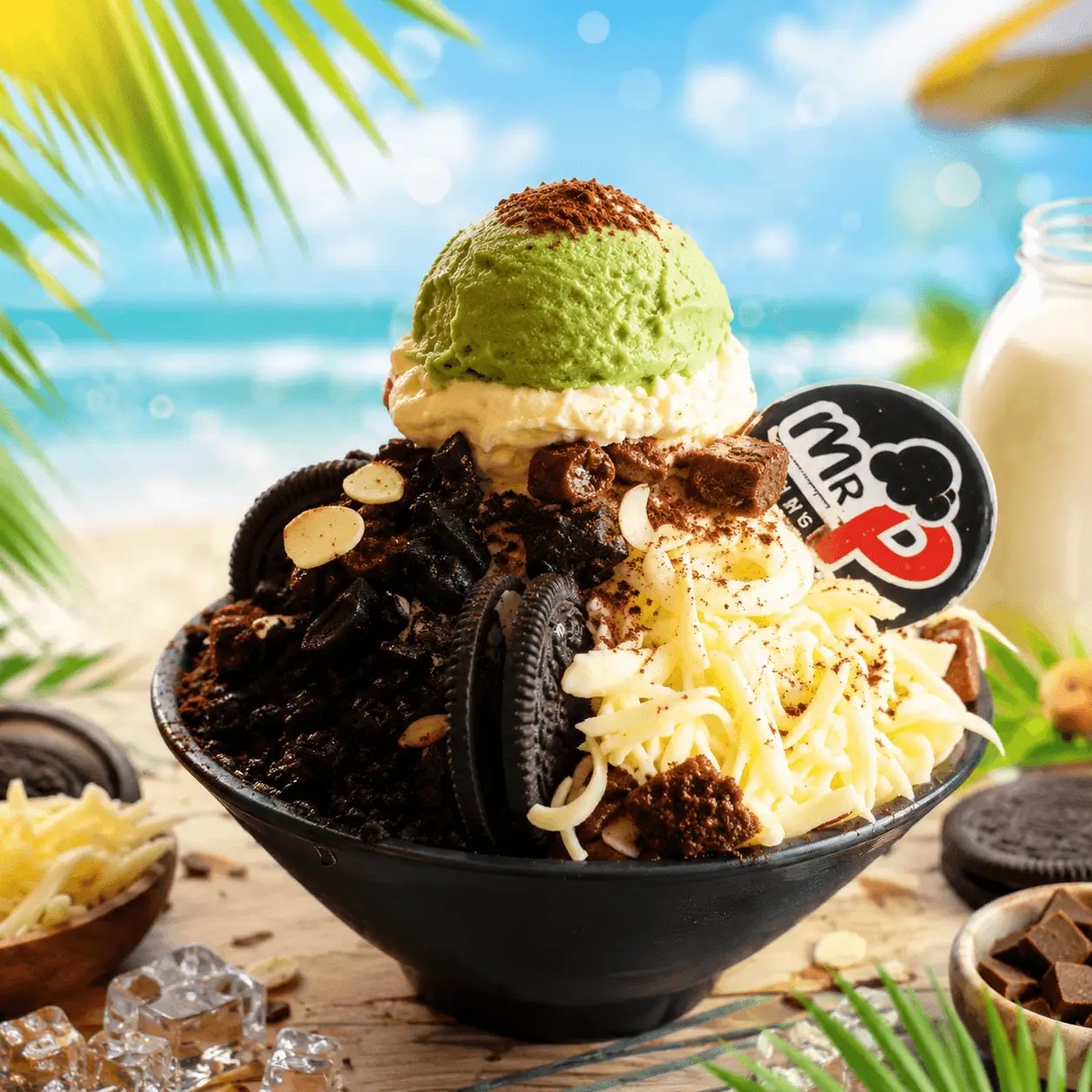 Menu MrP Bingsu