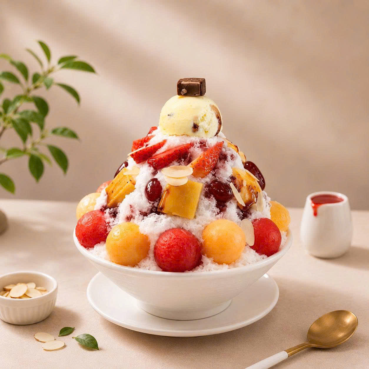 Team Bingsu Trái Cây hay Team Socola tại MRP Bingsu Cần Thơ